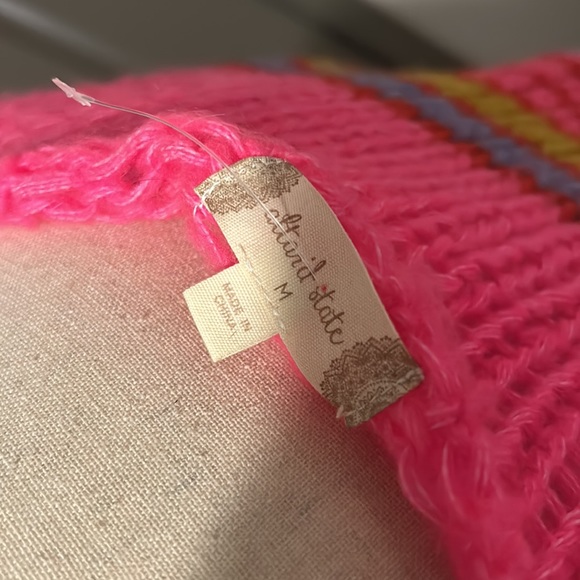 Altar’d State Knit Neon Sweater - Picture 4 of 5